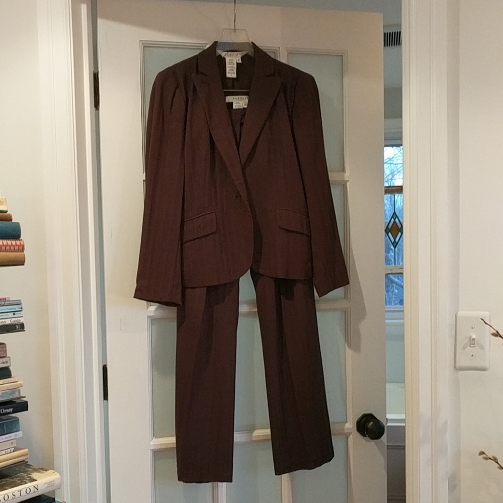 Chocolate Brown Suit